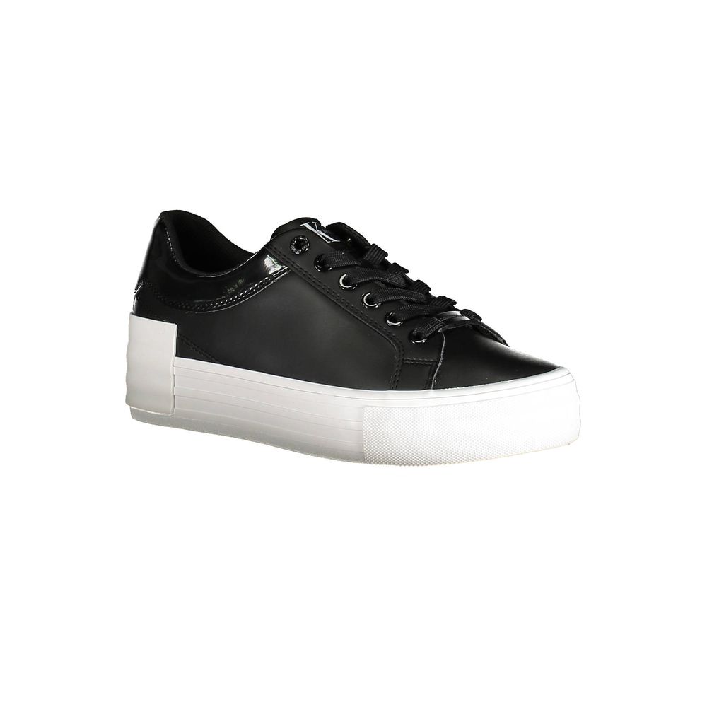 Baskets Calvin Klein noires en polyester