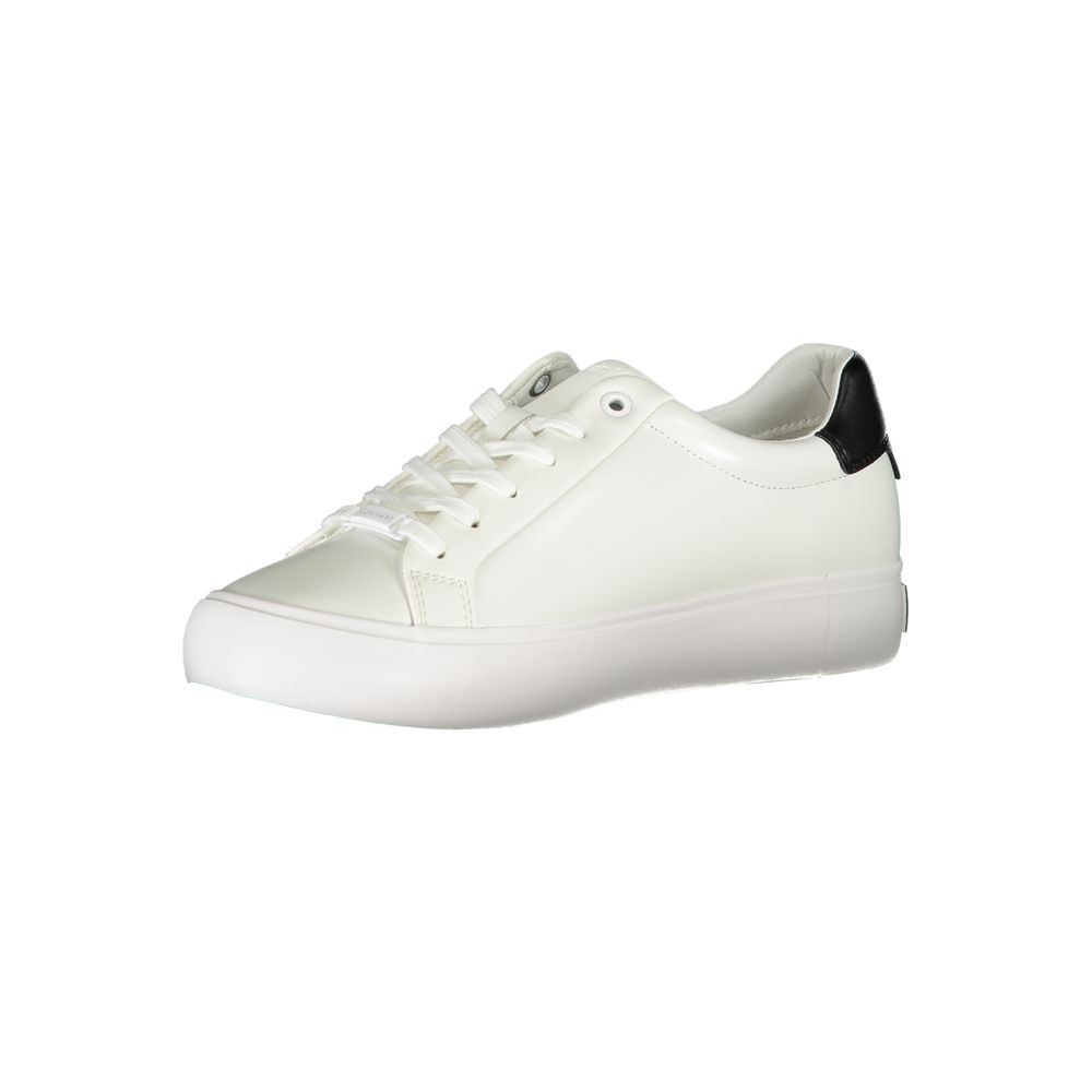 Baskets Calvin Klein en polyester blanc