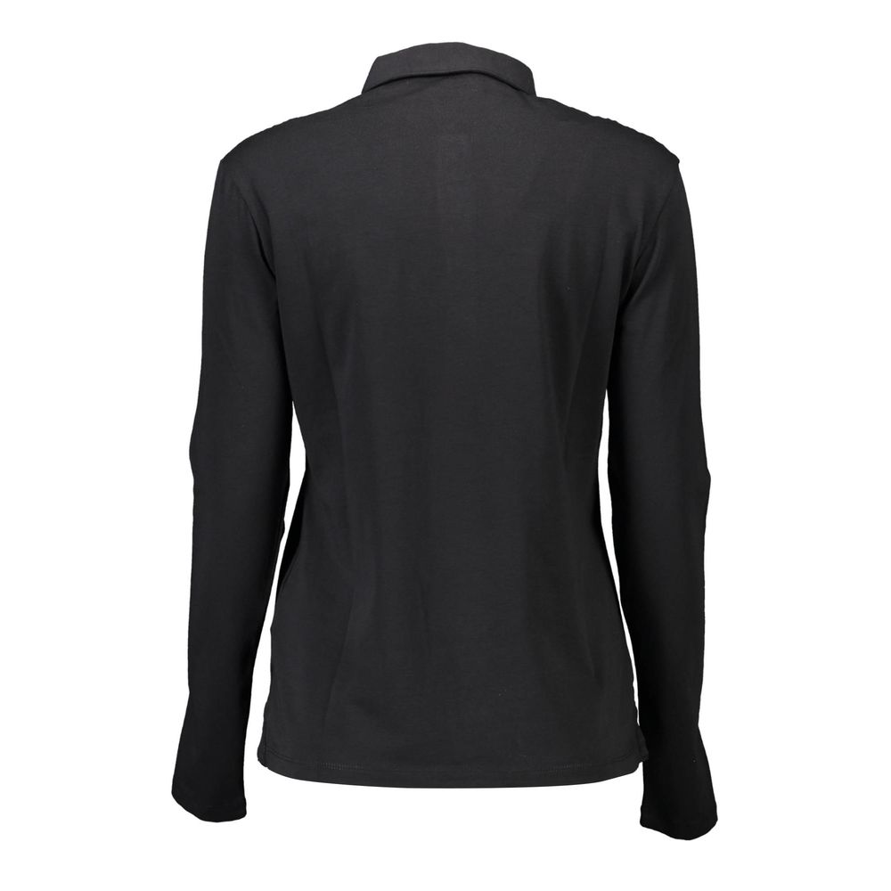 Polo femme noir en coton US POLO ASSN.
