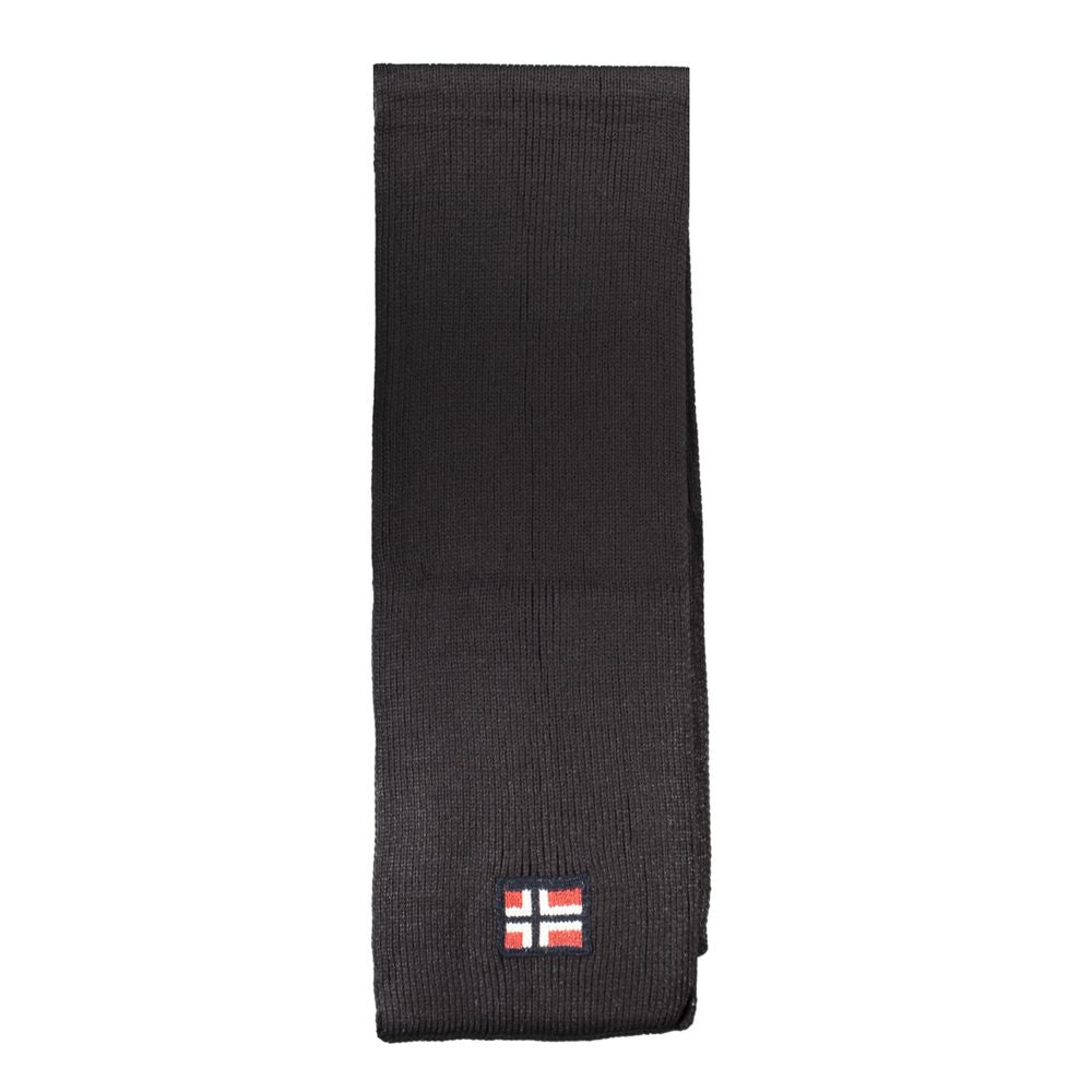 Écharpe noire pour homme en marabout, Norvège, 1963