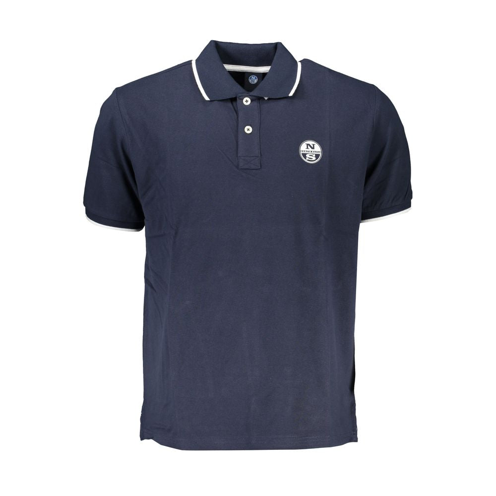 Polo en coton bleu North Sails