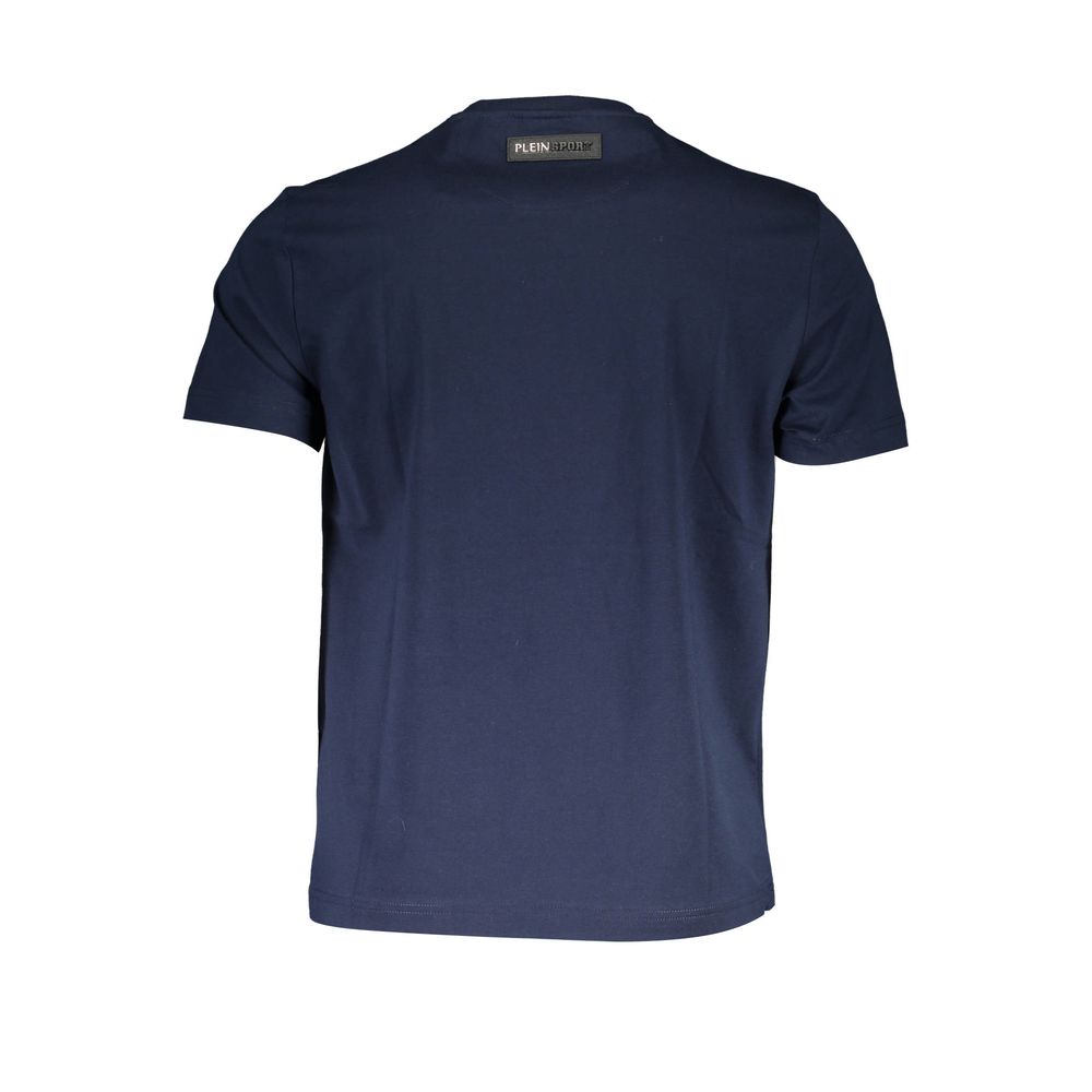 T-shirt Plein Sport en coton bleu pour homme