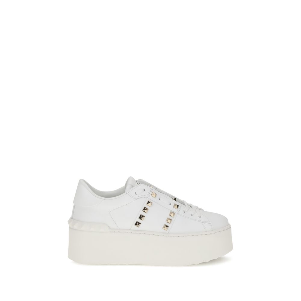 Baskets à plateforme Rockstud Untitled de Valentino Garavani