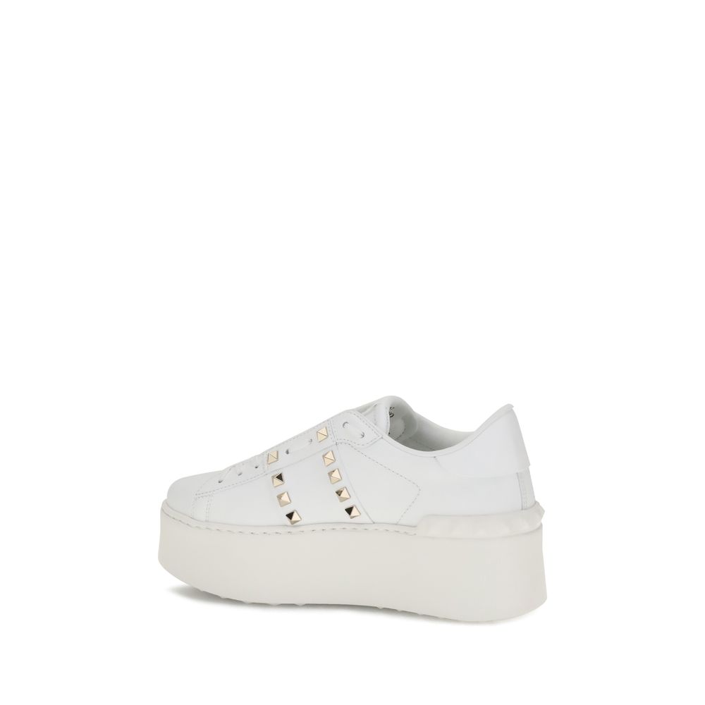Baskets à plateforme Rockstud Untitled de Valentino Garavani