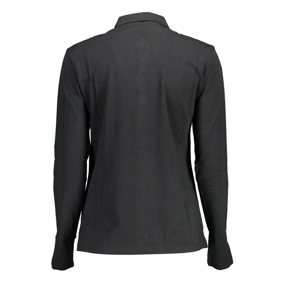 Polo femme noir en coton US POLO ASSN.