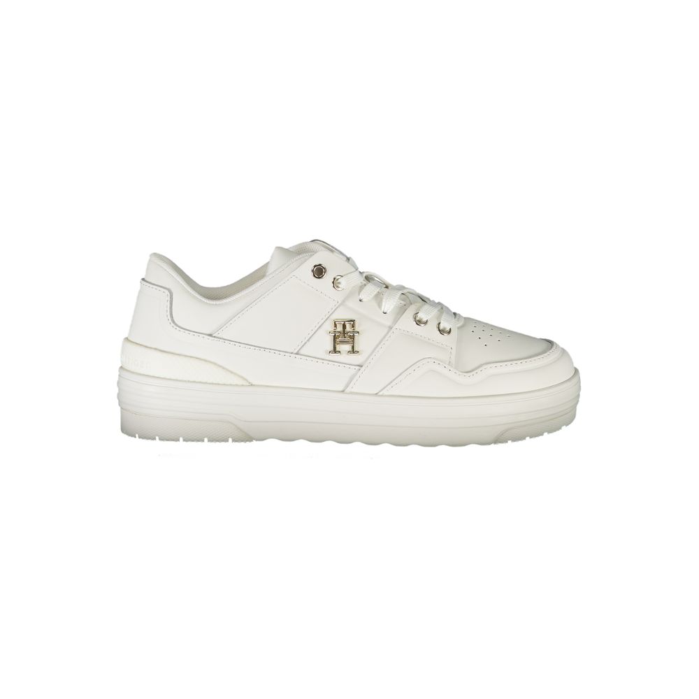 Baskets Tommy Hilfiger en cuir blanc pour femme