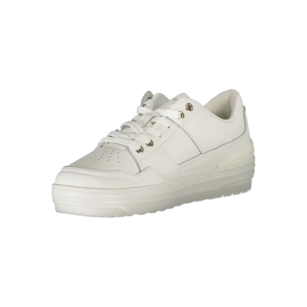 Baskets Tommy Hilfiger en cuir blanc pour femme