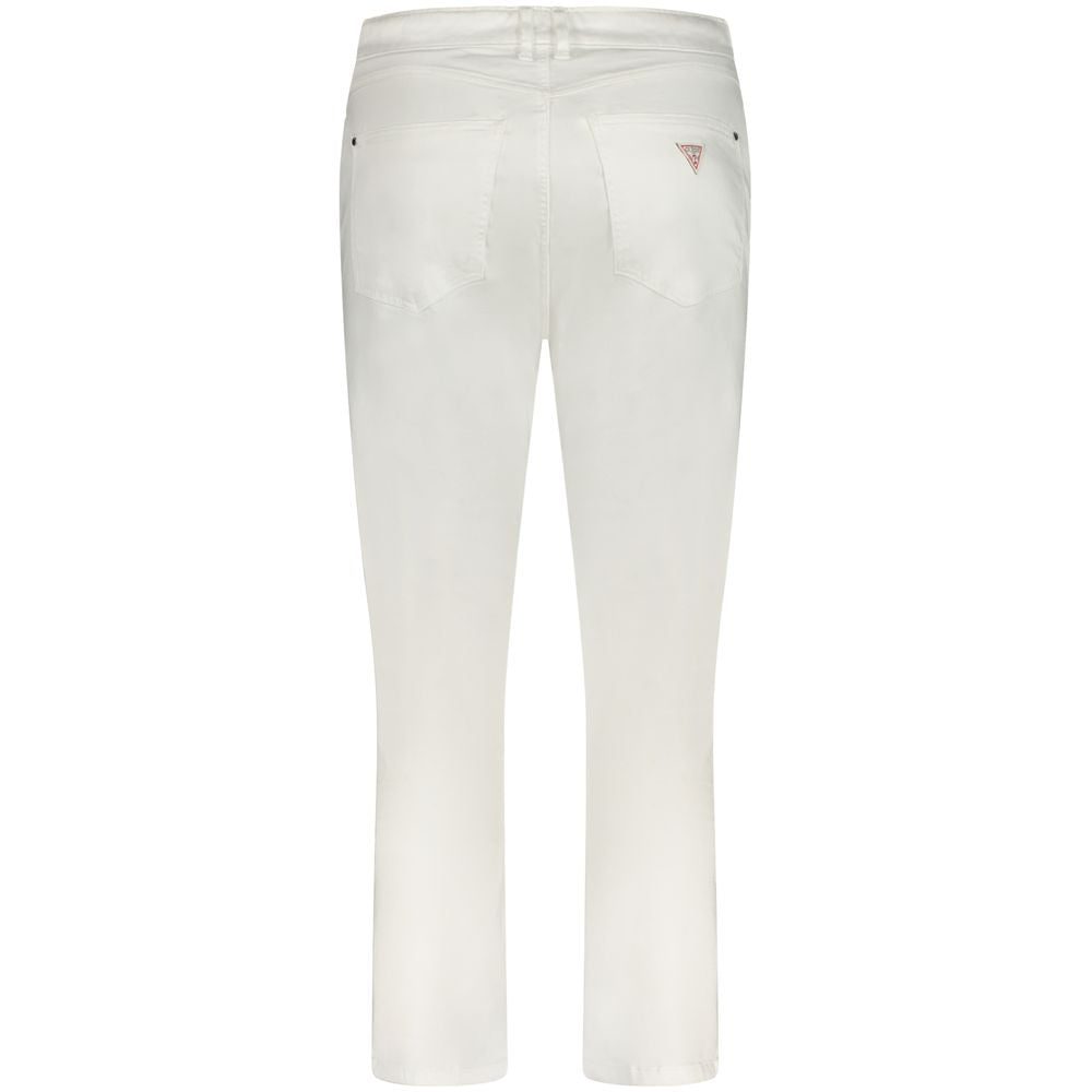 Guess Jeans Blanc Lyocell Femme Jeans