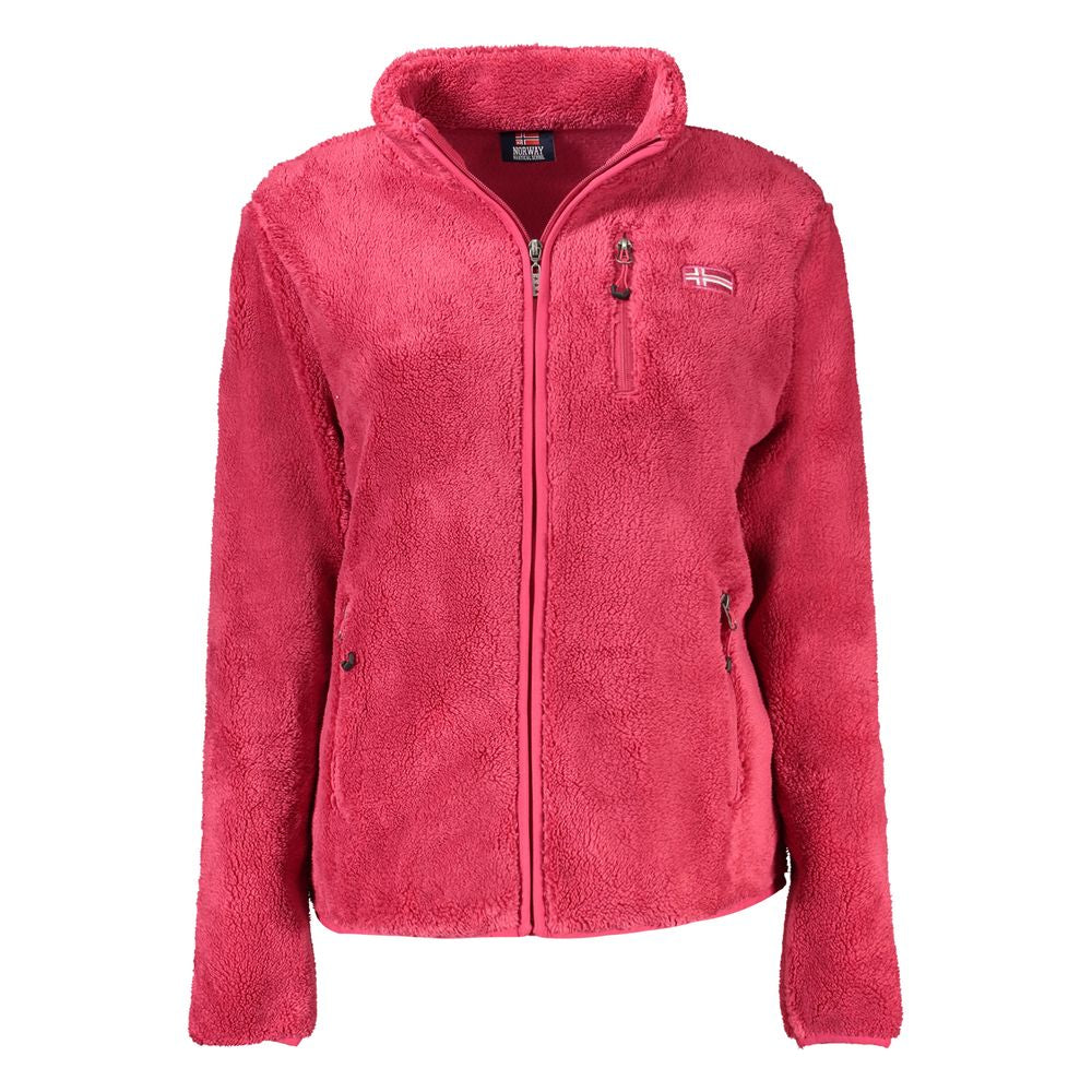 Veste femme rose en polyester, Norvège 1963