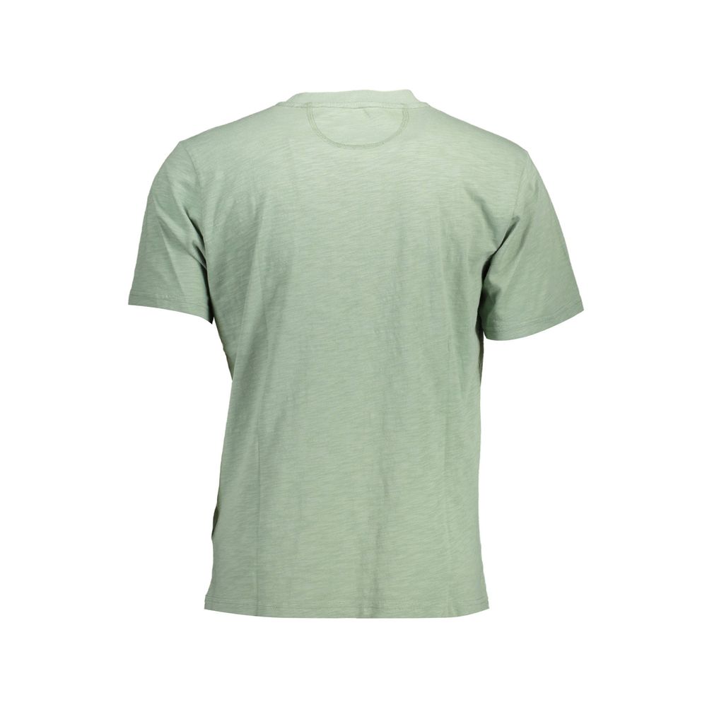 T-shirt homme en coton vert La Martina