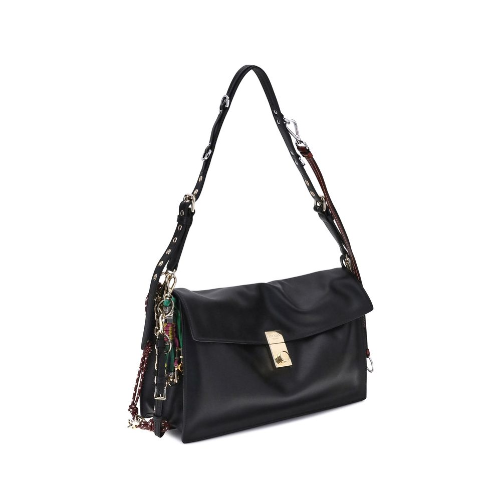 Grand sac à bandoulière Prada Soft Sound