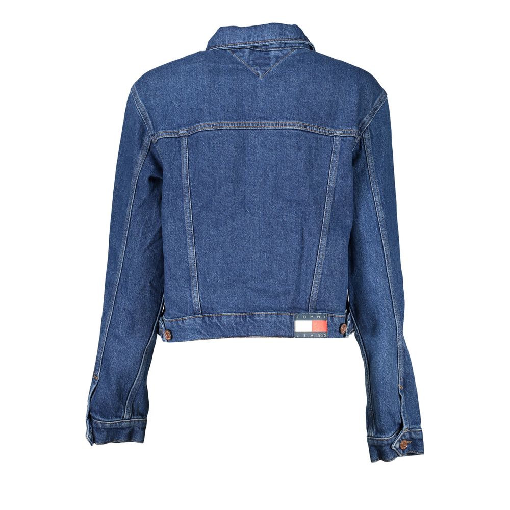 Veste femme en coton bleu Tommy Hilfiger