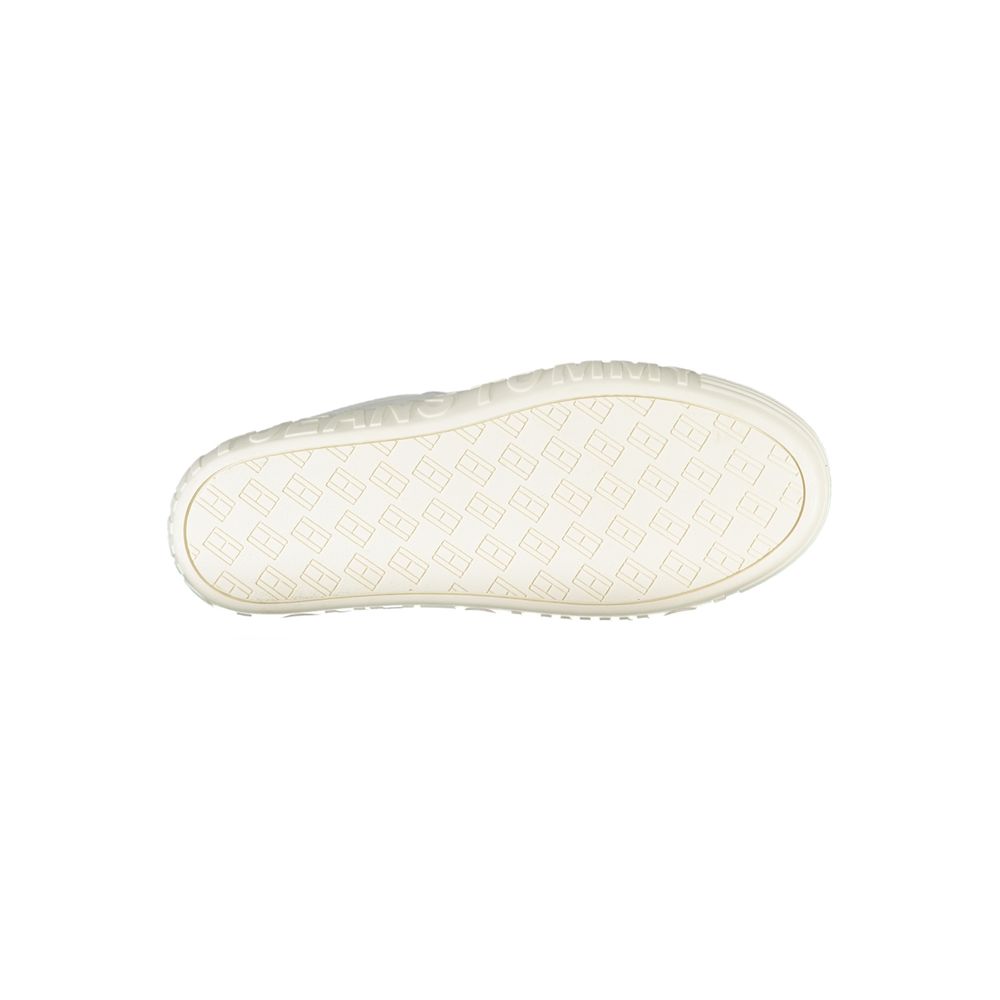 Baskets Tommy Hilfiger en cuir blanc pour femme
