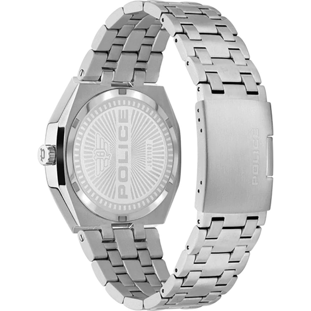 Montre Police en acier inoxydable argenté
