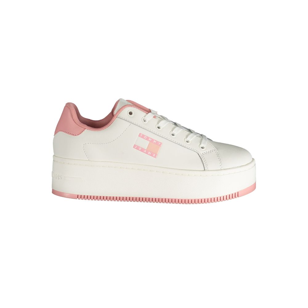 Baskets Tommy Hilfiger en polyester rose