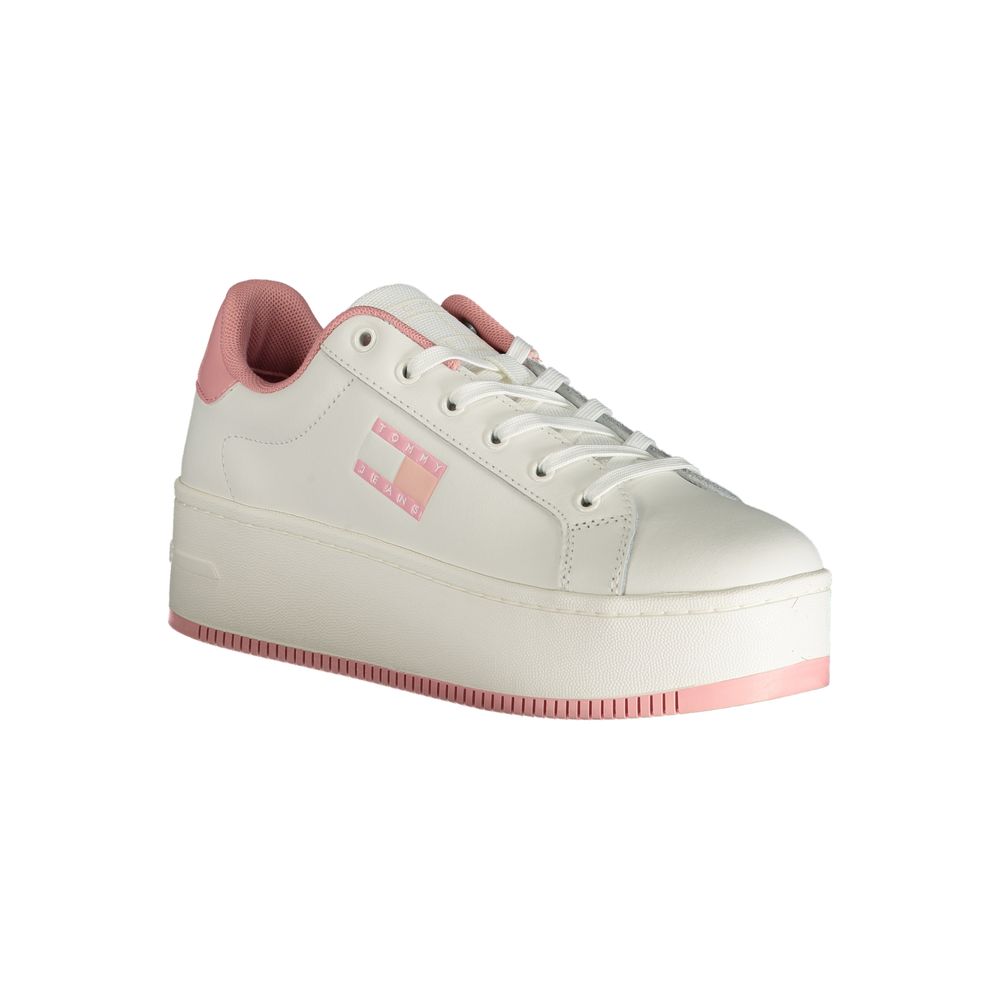 Baskets Tommy Hilfiger en polyester rose
