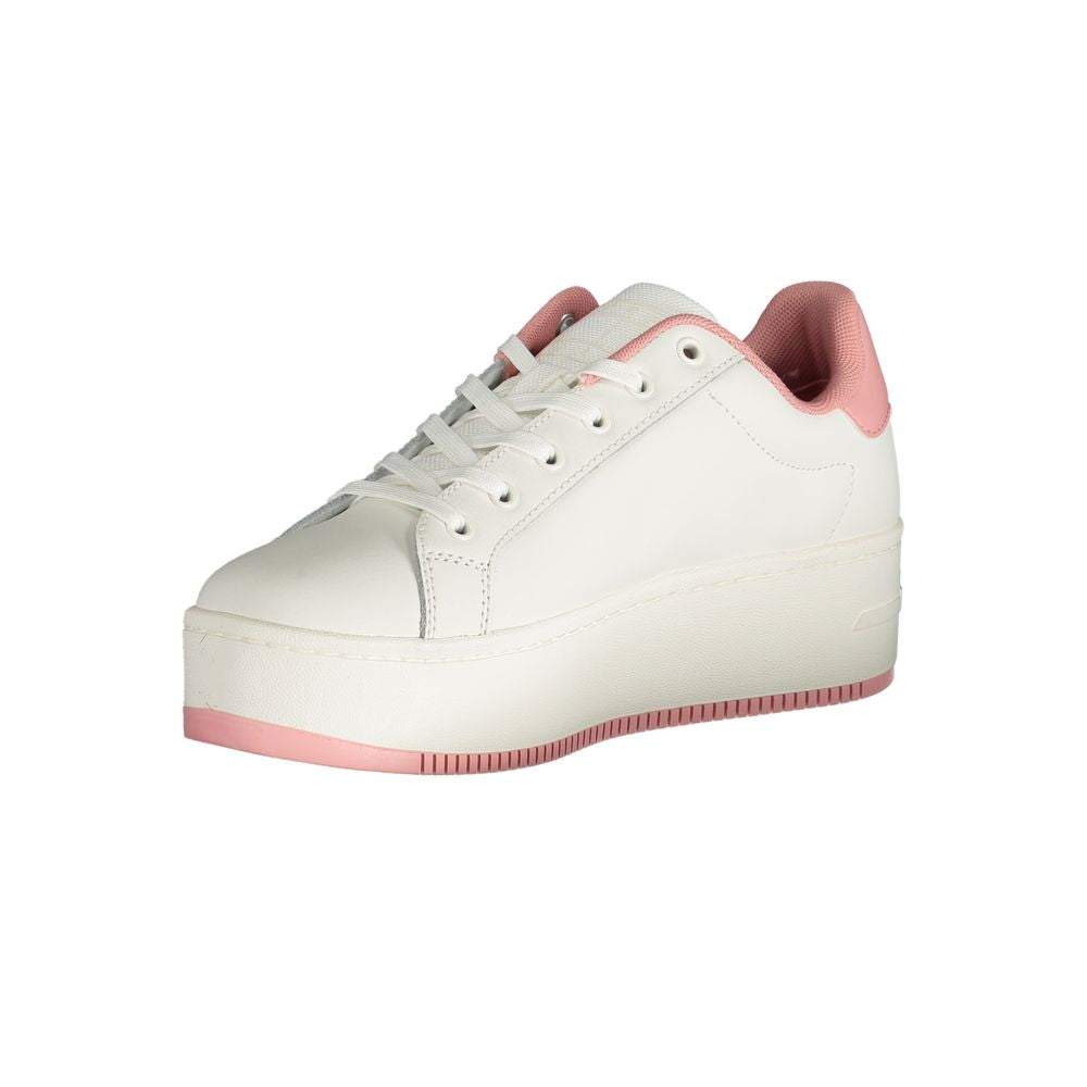Baskets Tommy Hilfiger en polyester rose