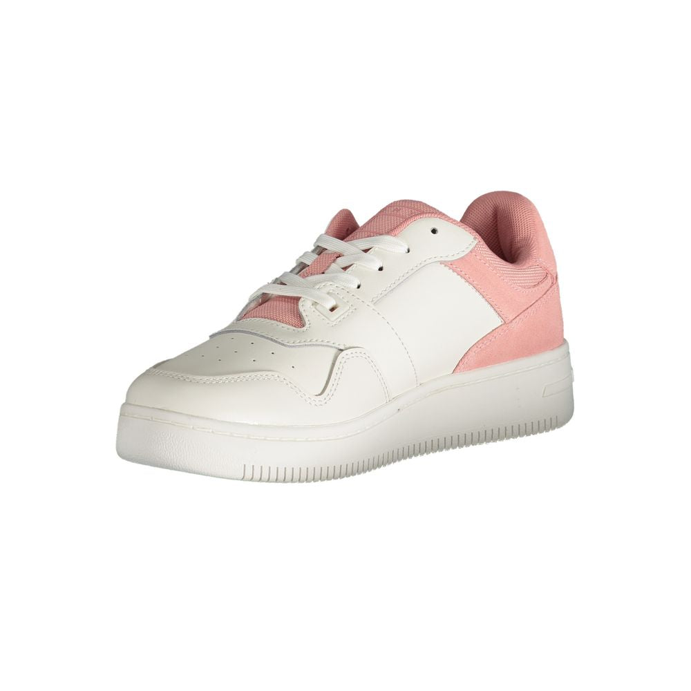 Baskets Tommy Hilfiger en polyester rose