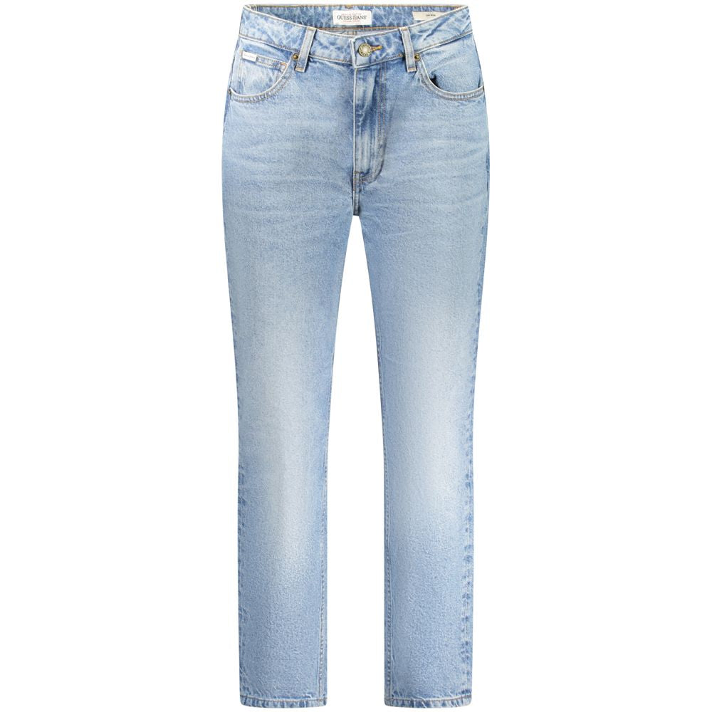 Jean Guess bleu clair en coton pour femme