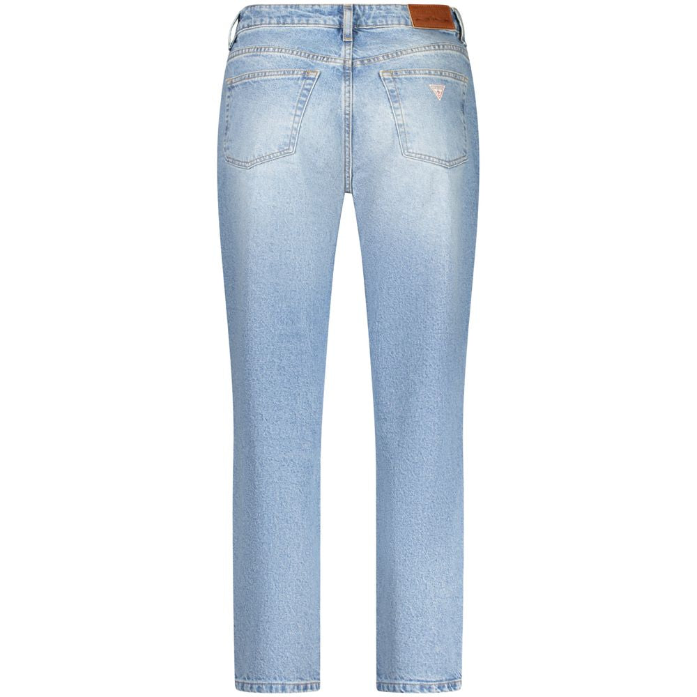 Jean Guess bleu clair en coton pour femme