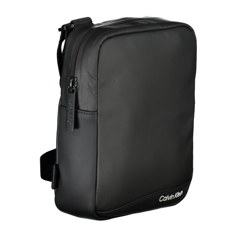Sac à bandoulière Calvin Klein Sleek noir en polyester recyclé