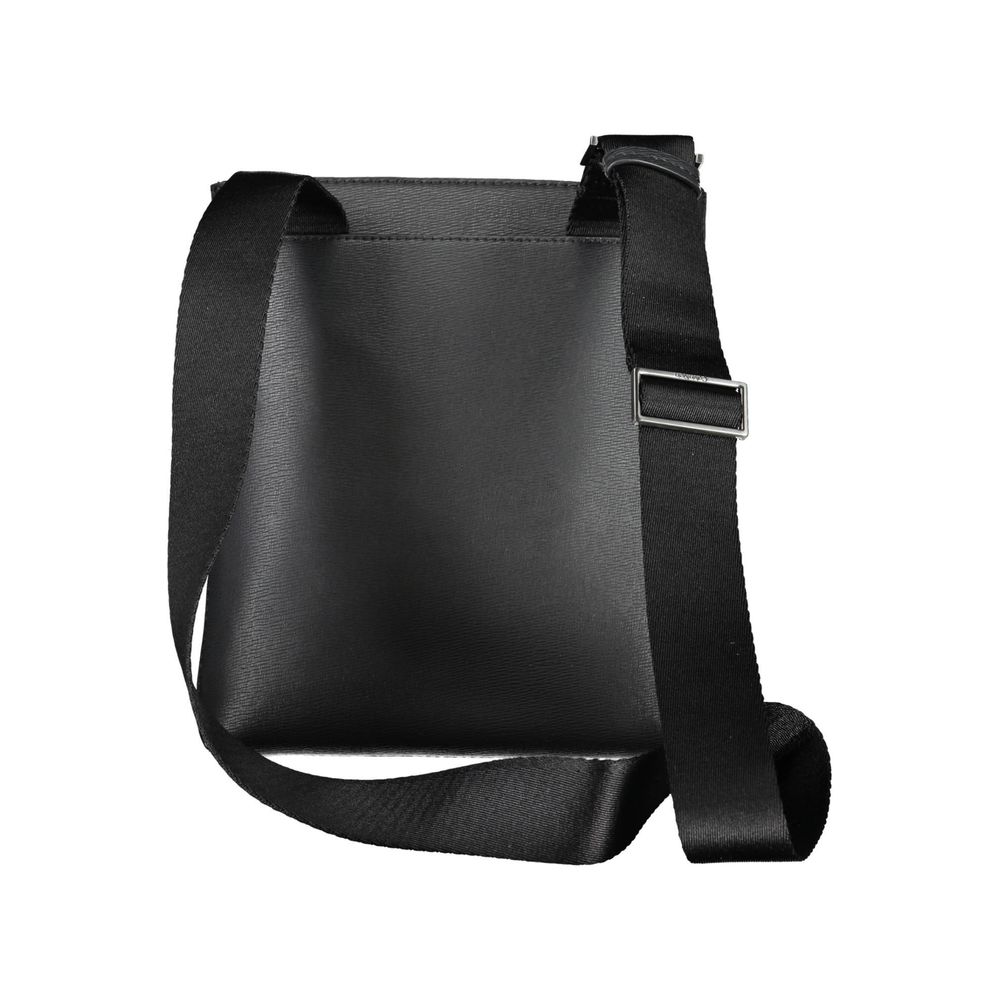 Sac à bandoulière noir éco-responsable avec logo Calvin Klein