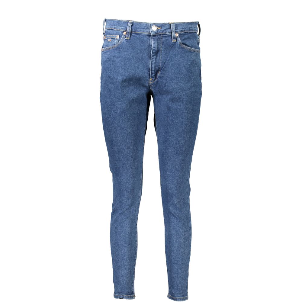 Jean et pantalon en coton bleu Tommy Hilfiger