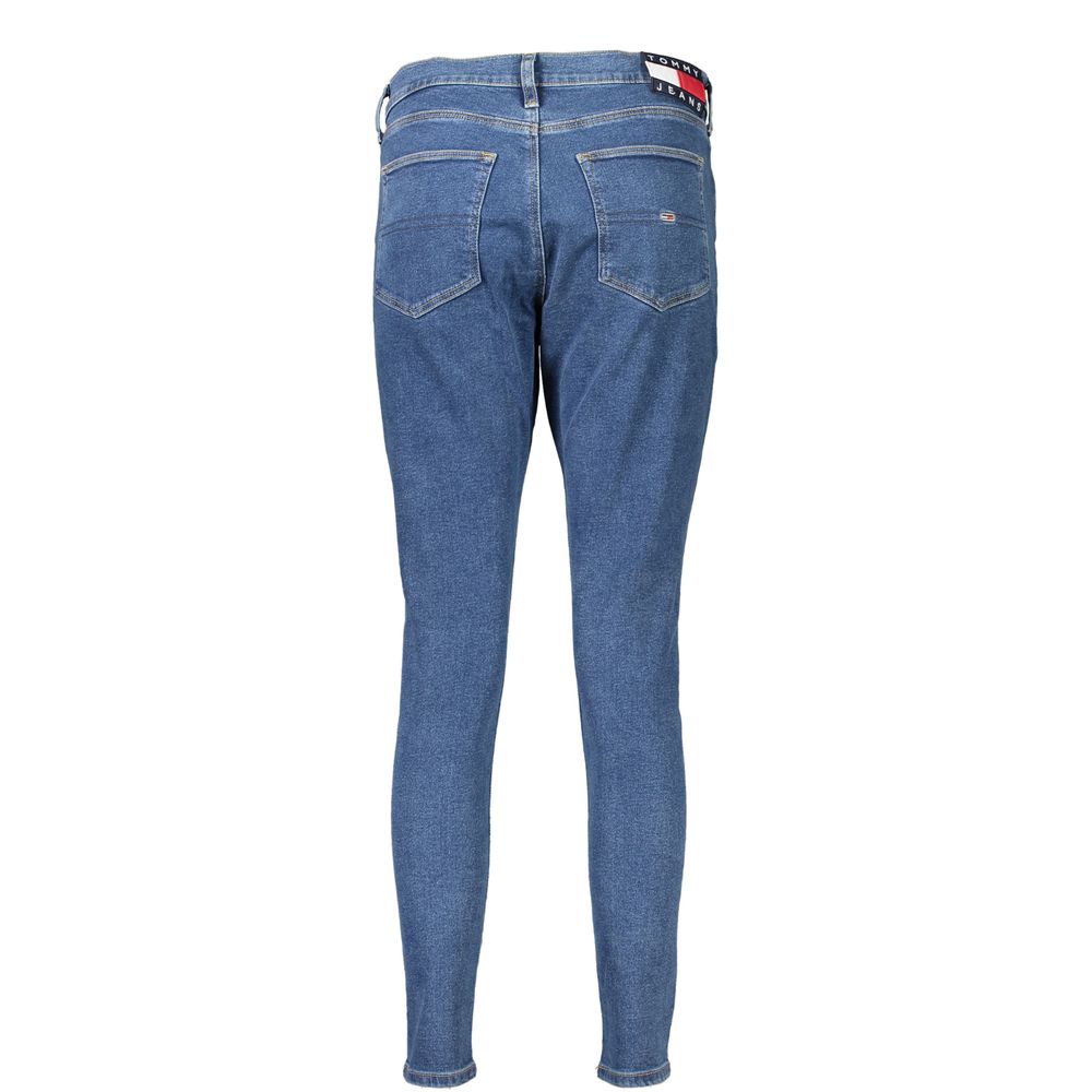 Jean et pantalon en coton bleu Tommy Hilfiger