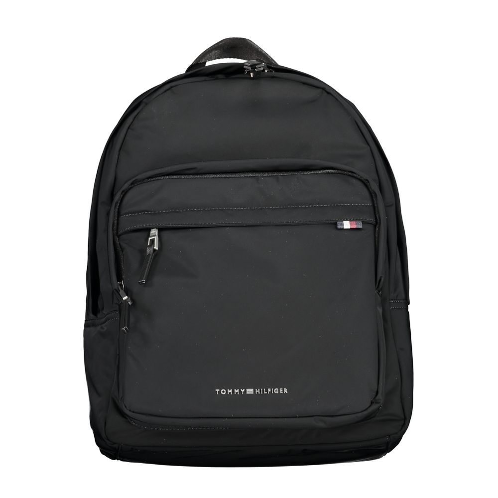 Sac à dos en polyester noir Tommy Hilfiger