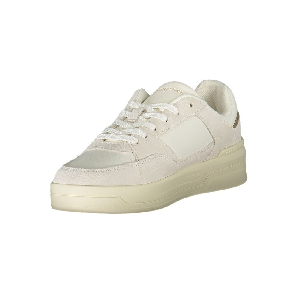 Baskets Tommy Hilfiger en cuir blanc pour femme