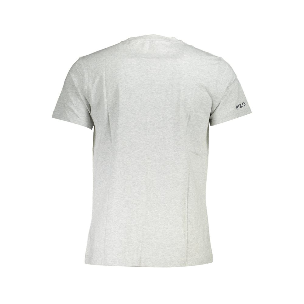 T-shirt homme en coton marron La Martina