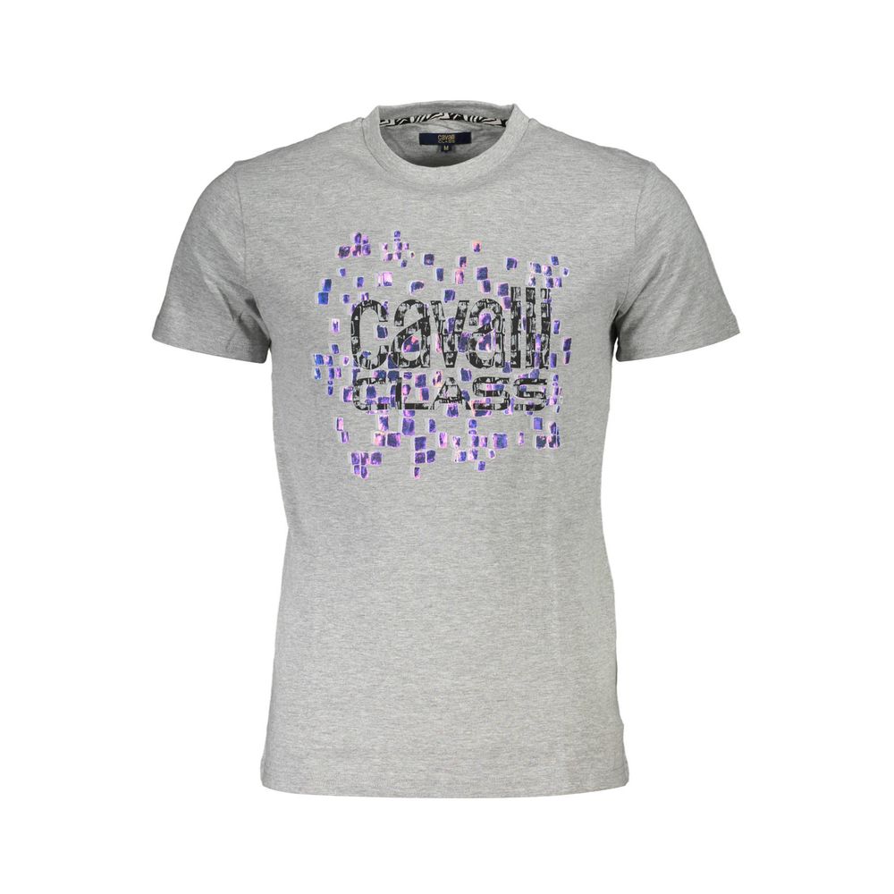 T-shirt Cavalli Class en coton marron pour homme