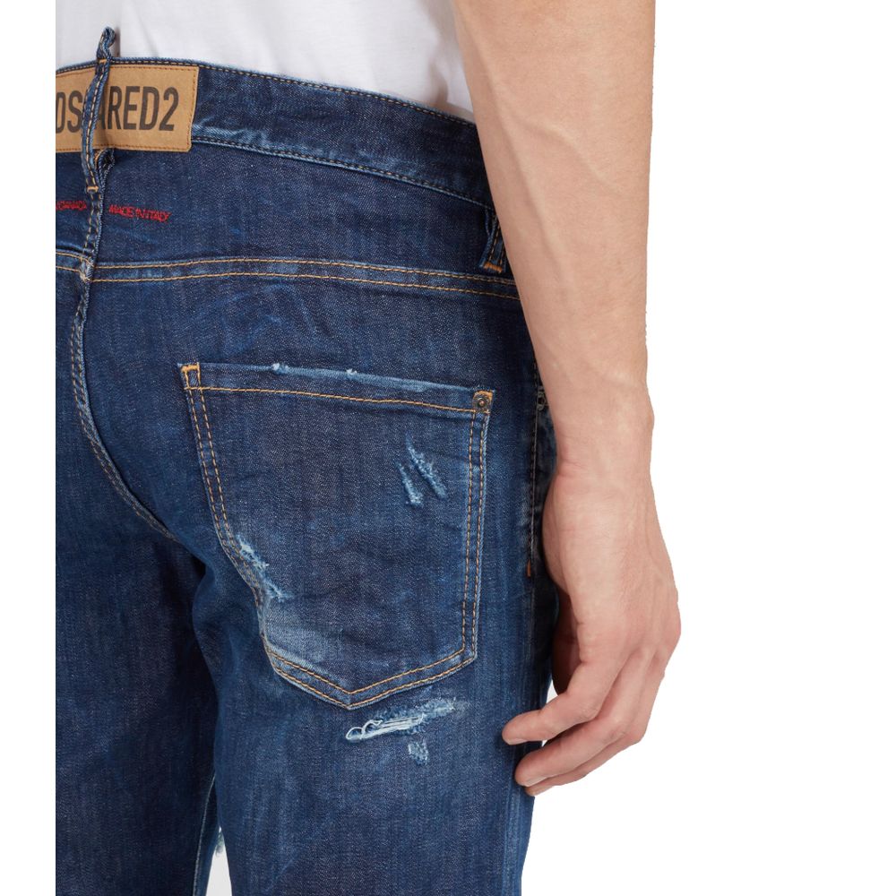 Jean et pantalon en coton bleu Dsquared²