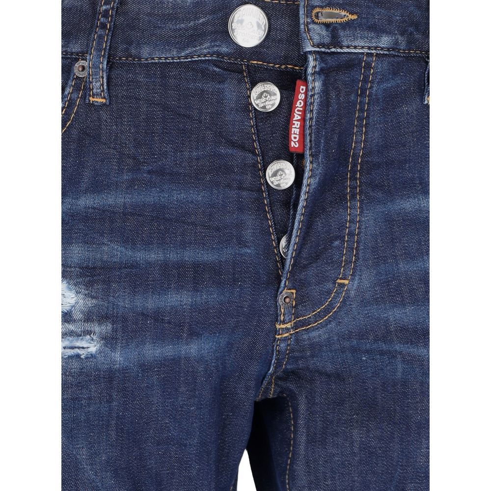 Jean et pantalon en coton bleu Dsquared²
