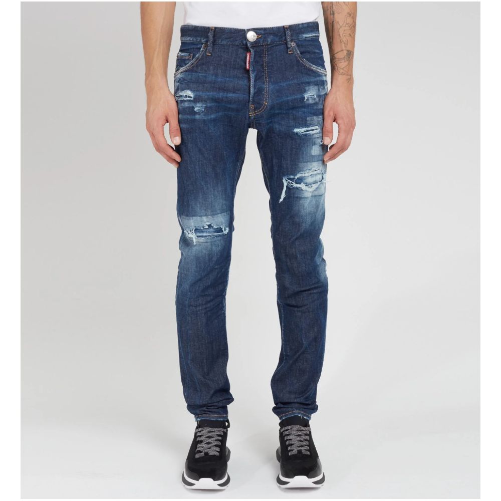 Jean et pantalon en coton bleu Dsquared²