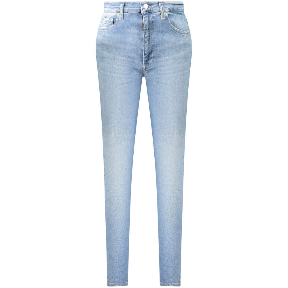 Jean Tommy Hilfiger bleu en coton pour femme
