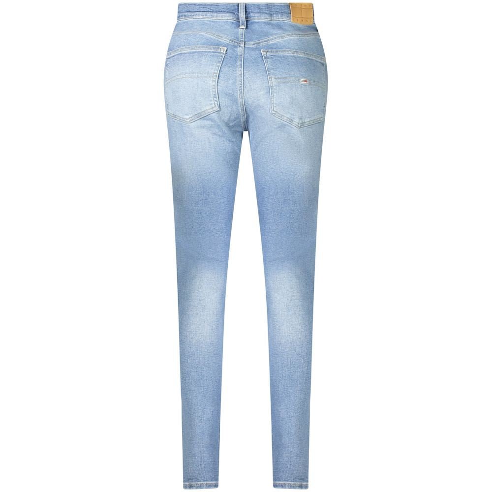 Jean Tommy Hilfiger bleu en coton pour femme