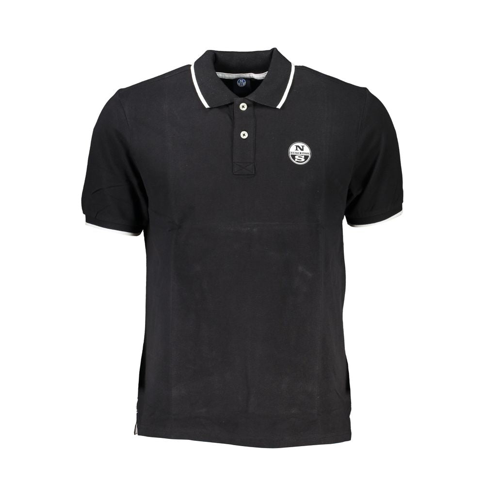 Polo en coton noir North Sails