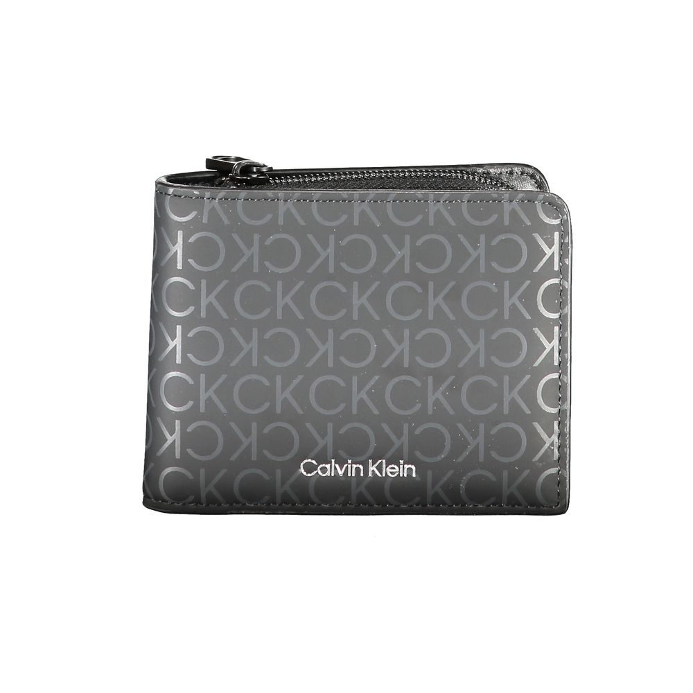 Portefeuille Calvin Klein en polyester noir