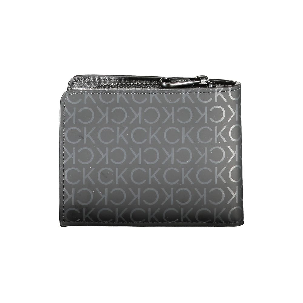 Portefeuille Calvin Klein en polyester noir