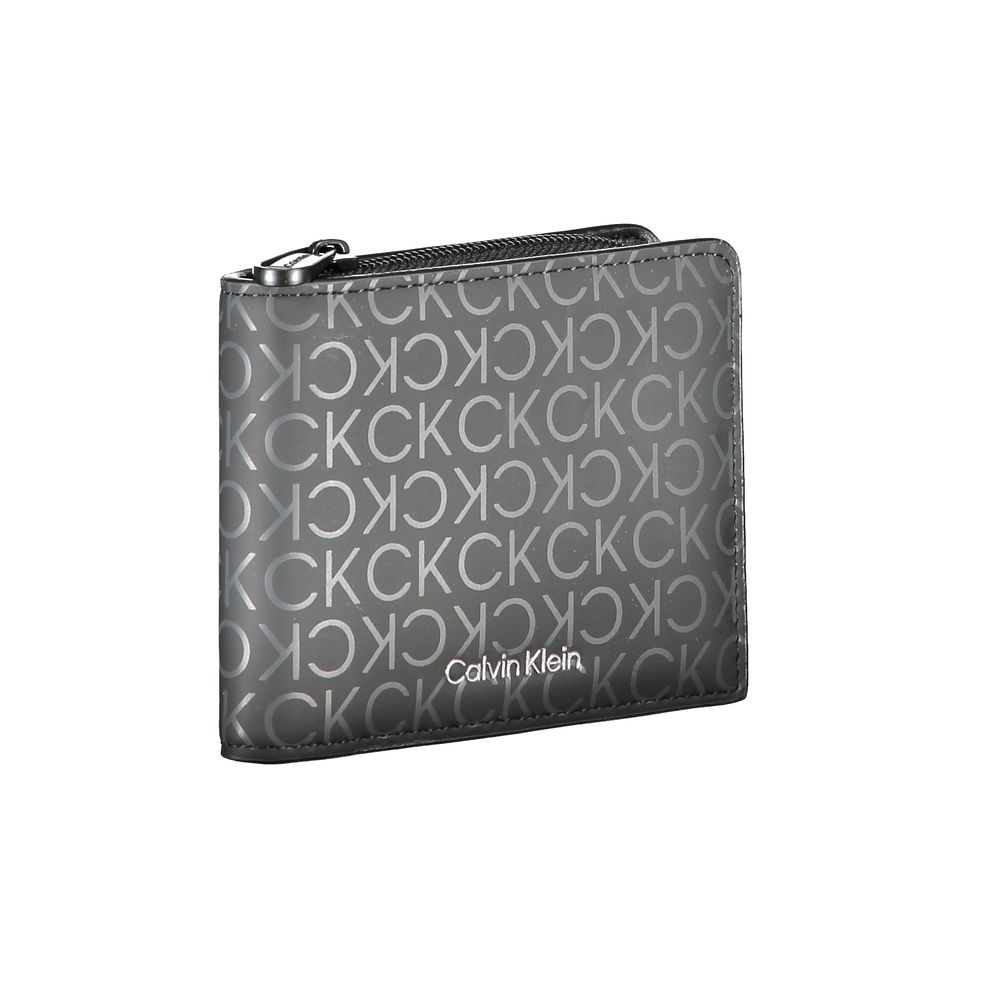 Portefeuille Calvin Klein en polyester noir