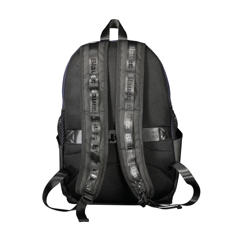 Sac à dos pour hommes en polyester bleu Blauer