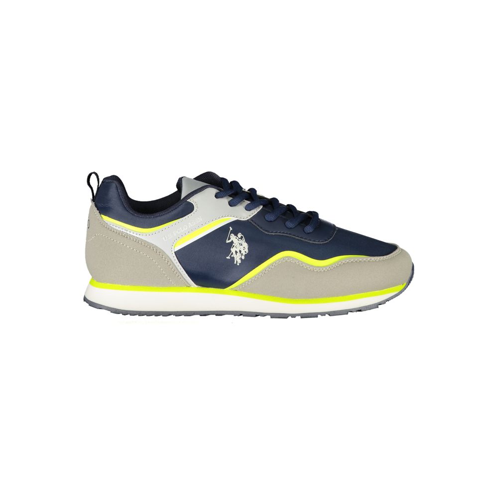 Baskets bleues en polyester US POLO ASSN.