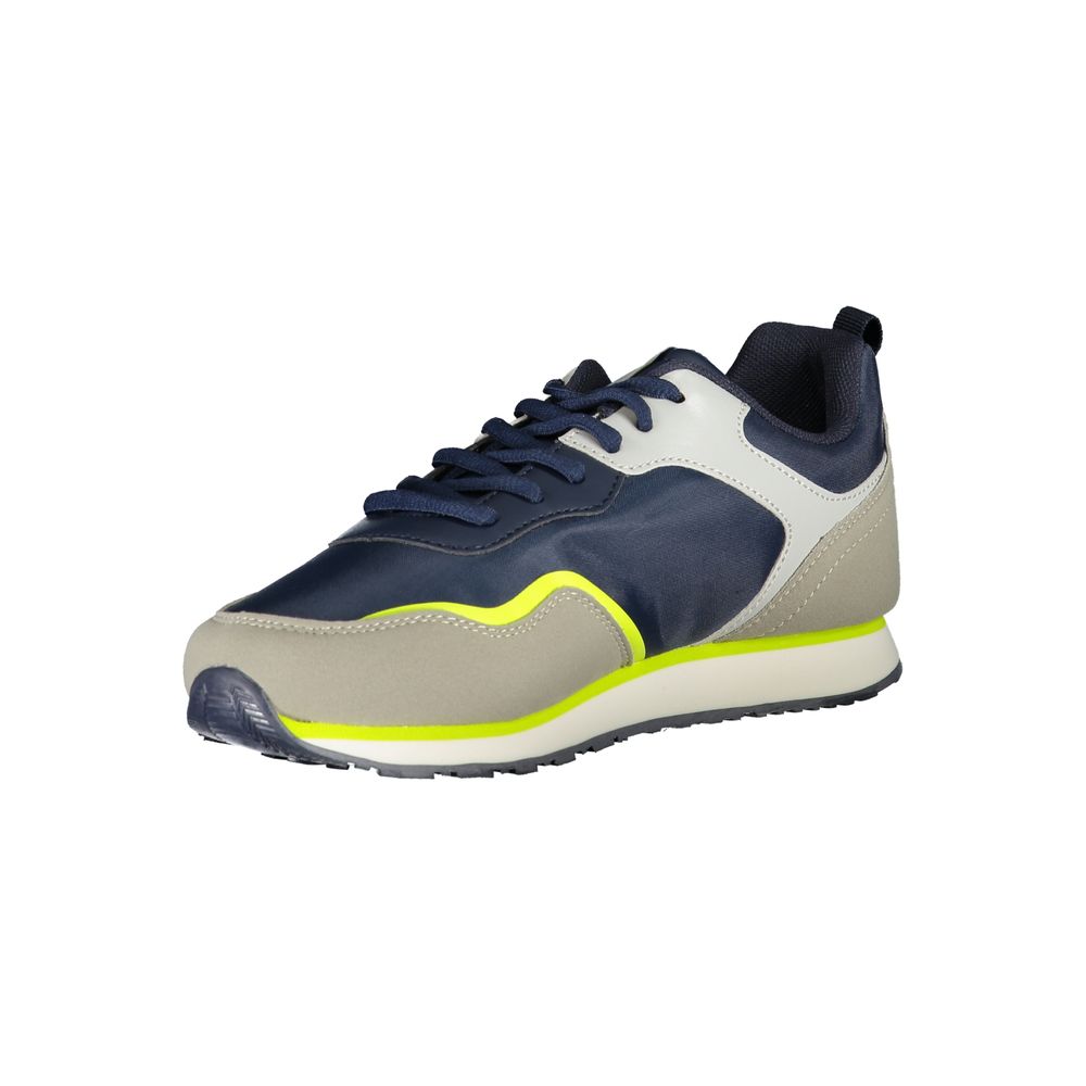 Baskets bleues en polyester US POLO ASSN.