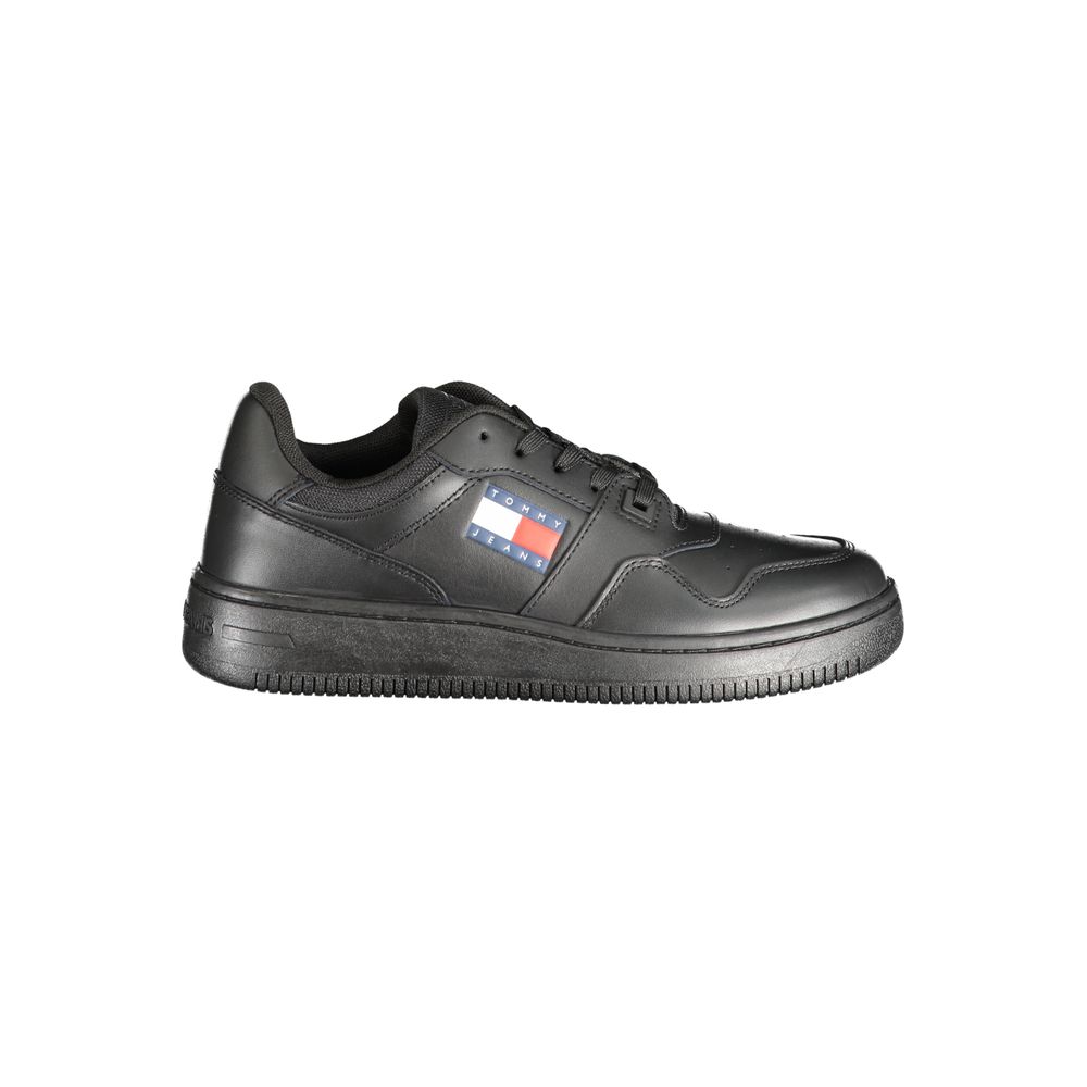 Baskets noires en polyester Tommy Hilfiger