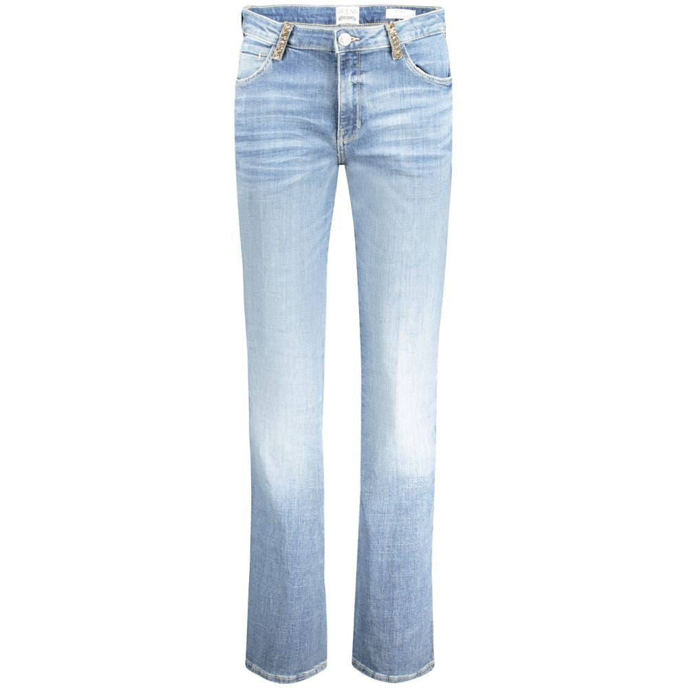 Jean Guess bleu clair en coton pour femme