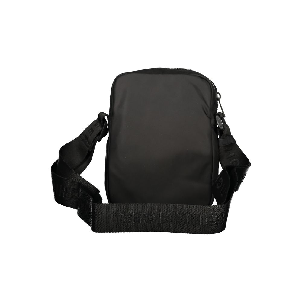 Sac bandoulière noir Tommy Hilfiger en polyester recyclé pour homme