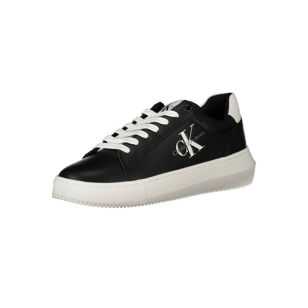 Baskets Calvin Klein noires en polyester pour femme
