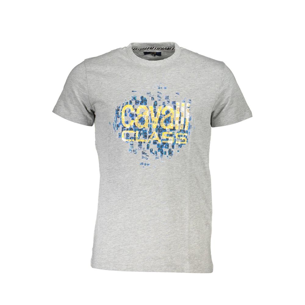 T-shirt Cavalli Class en coton marron pour homme
