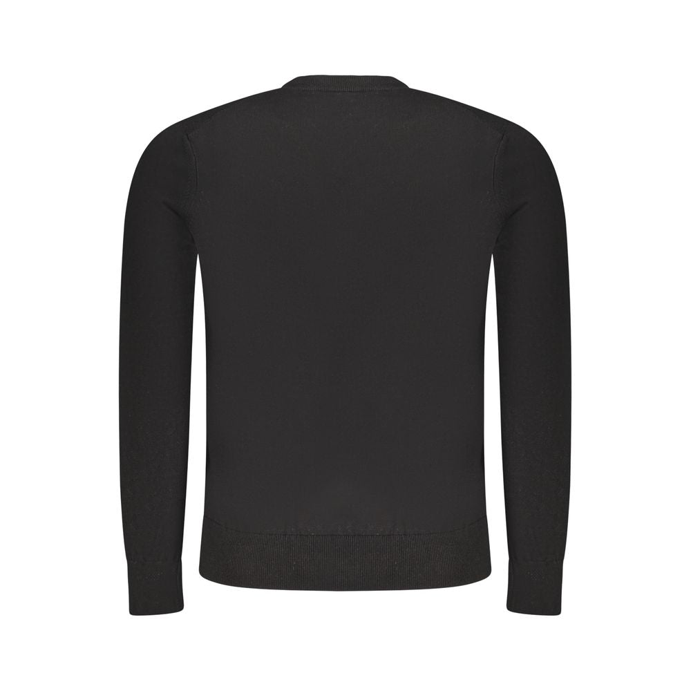 Pull en coton noir Hugo Boss